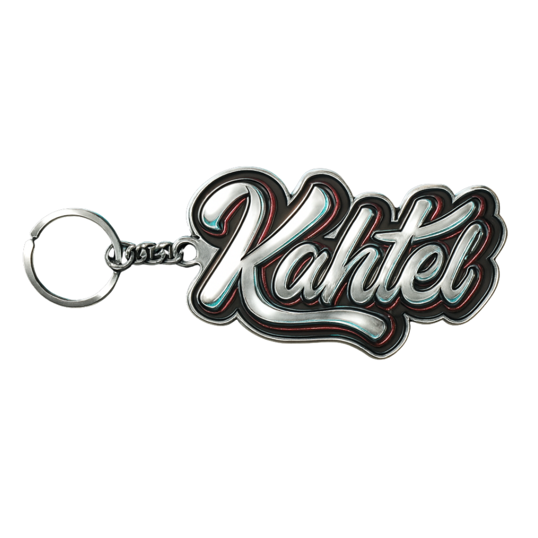 Kahtel Metal Keychain